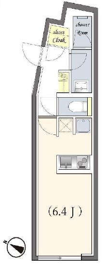 GRAND LIEF下北沢（グランドリーフ下北沢）101の間取り