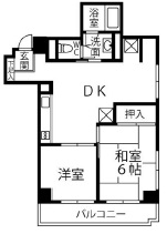 ティンバー小林403の間取り