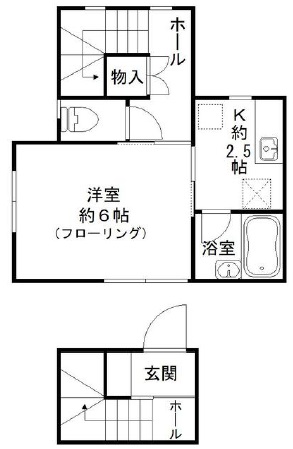 ファインヴィレッジ目黒A202の間取り