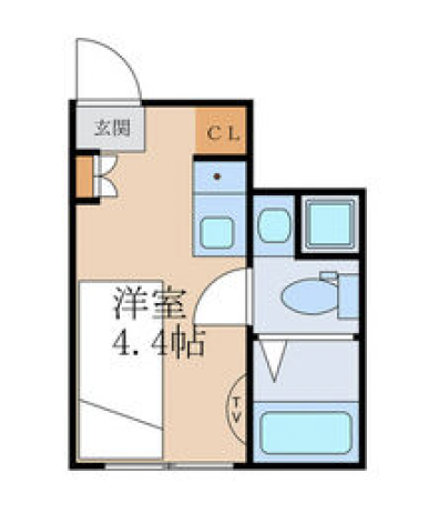 NAKA MEGURO（ナカ メグロ）202の間取り