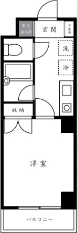 グレイスベル自由が丘310の間取り