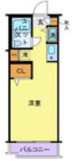 ジョイフル祐天寺307の間取り