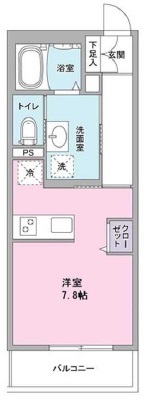 SHIMOKITA APARTMENT（シモキタアパートメント）302の間取り