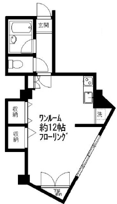 落合ビル301の間取り