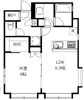Fiore桜新町401の間取り