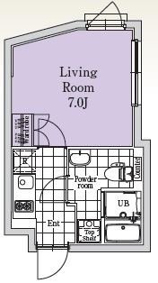 SOU祐天寺201の間取り