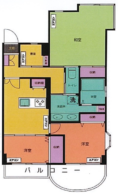 メゾン・ド・ソレーユ301の間取り