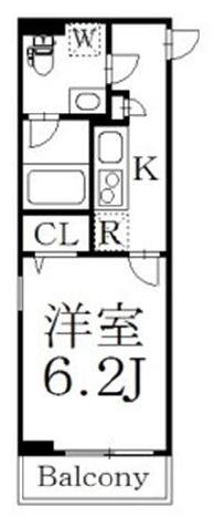 VERT COURT SANGENJAYA SOUTH（ヴェールコート三軒茶屋サウス）101の間取り