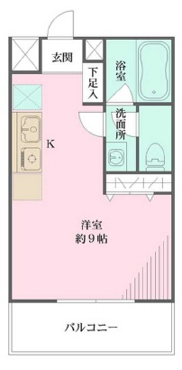 クリーンホームツルオカ302の間取り