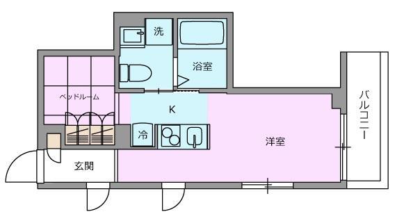 My Style NAKAMEGURO201の間取り