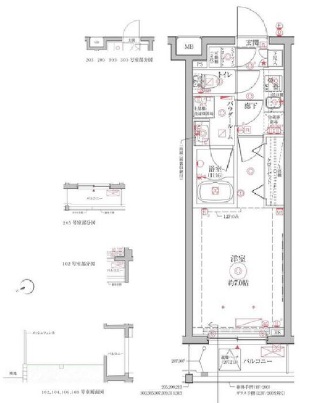 クレイシアIDZ祐天寺Ⅱ(クレイシアアイズ祐天寺Ⅱ)203の間取り