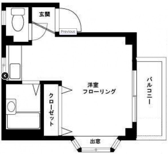 メゾン亜希302の間取り