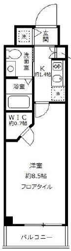 グロースメゾン用賀108の間取り