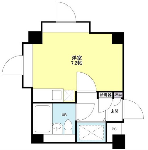 柿の木坂音羽ハイツ304の間取り