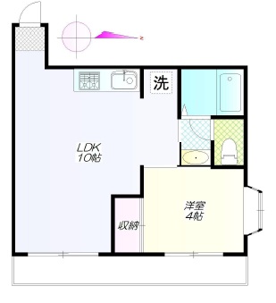 ミキハウス208の間取り