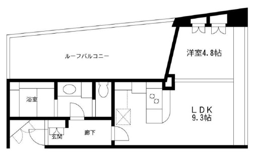 KDXレジデンス駒沢公園506の間取り