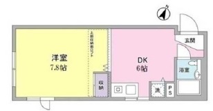 ヴィラすくも102の間取り