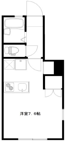I-AREA太子堂(アイエリア太子堂)103の間取り