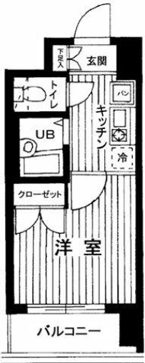 ヴェルト目黒西706の間取り