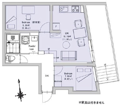 EXAM駒場東大前103の間取り