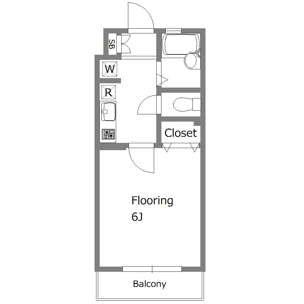 プレシャス402の間取り