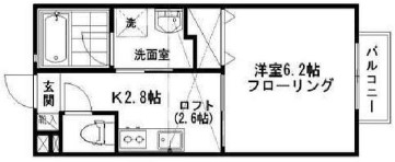 Dear SHIRAYURI（ディア　シラユリ）202の間取り