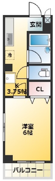 駒沢DSビル3Cの間取り