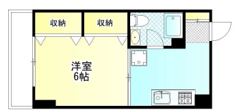 小野木ビル東山502の間取り