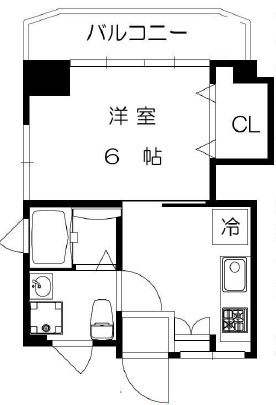 杉山ハイム203の間取り