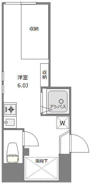 アーバンプレイス不動前105の間取り