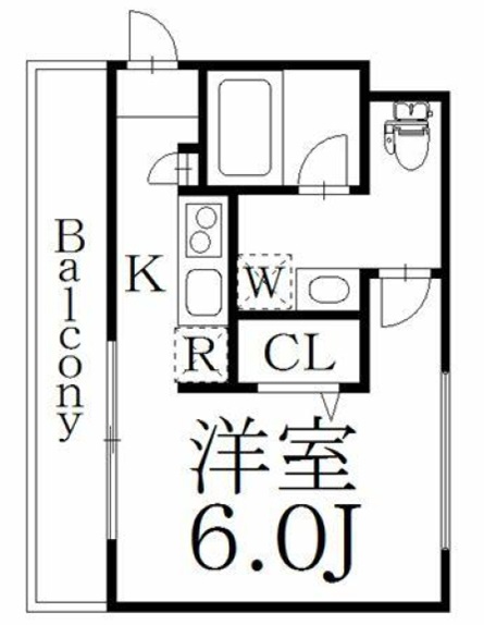 VERT COURT SANGENJAYA SOUTH（ヴェールコート三軒茶屋サウス）402の間取り