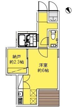 ランドプレックス桜新町101の間取り