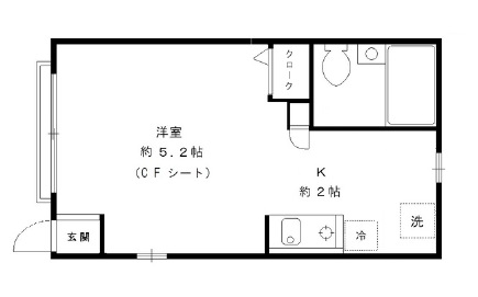 ヴィブレ上原101の間取り