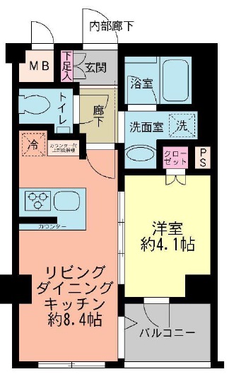 THE三軒茶屋HOUSE307の間取り