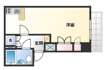 北沢CSハウス303の間取り