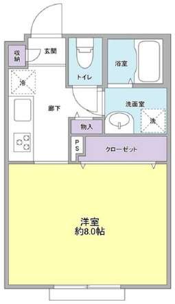 ミルクリークCANA101の間取り