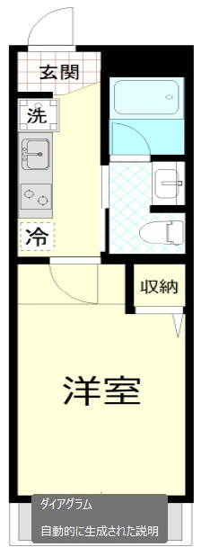 ジェームズ上馬302の間取り
