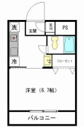 カルミヤ203の間取り