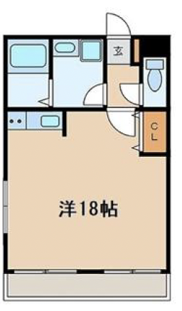ルラック・サンアイ301の間取り