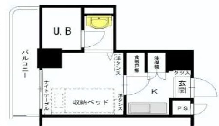 エグゼクティブ代官山901の間取り