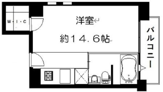 ベルファース駒場501の間取り