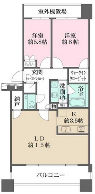 マスタービューレジデンス421の間取り