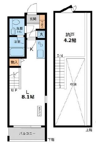 CASSIA目黒318の間取り