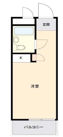 ハイ・シティ三軒茶屋第2502の間取り