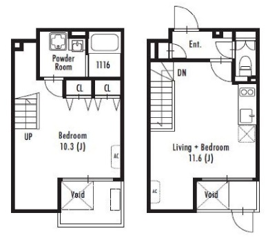 GRAN PASEO中目黒East(グランパセオ中目黒イースト)203の間取り