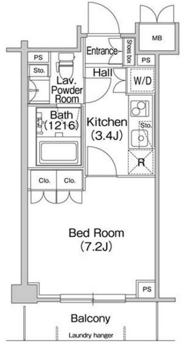 コンフォリア駒場0113の間取り