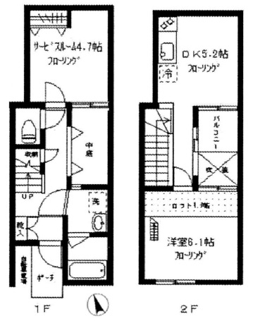 コート910鷹番103の間取り