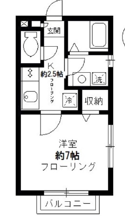 エル・コート205の間取り