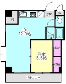 TSUKASAマンション402の間取り