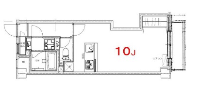 リフィオ三軒茶屋3-Cの間取り